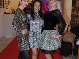 Fashion Show in der Contemplor Galerie Wien am 14. 03. 2024